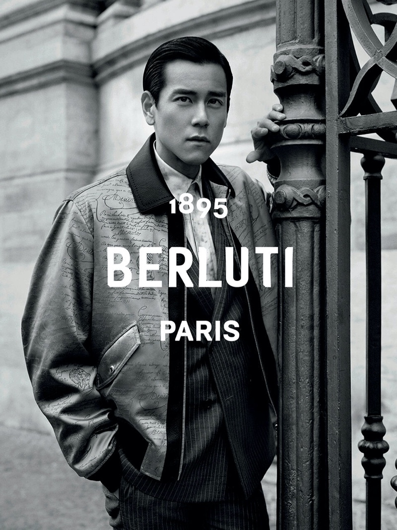 Entertainer Eddie Peng connects with Berluti as the star of its summer 2020 campaign.