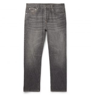 Brunello Cucinelli - Slim-Fit Selvedge Denim Jeans - Men - Gray Brunello Cucinelli - Slim-Fit Selvedge Denim Jeans - Men - Gray