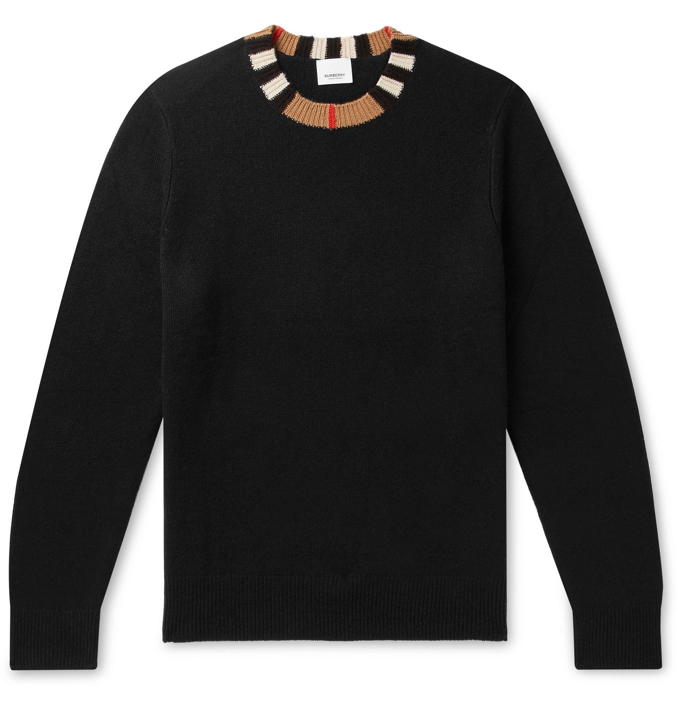 black burberry sweater