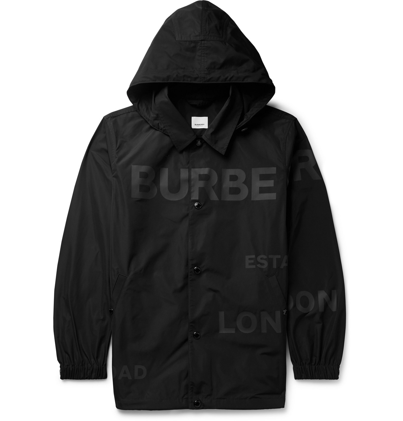 burberry black jacket mens