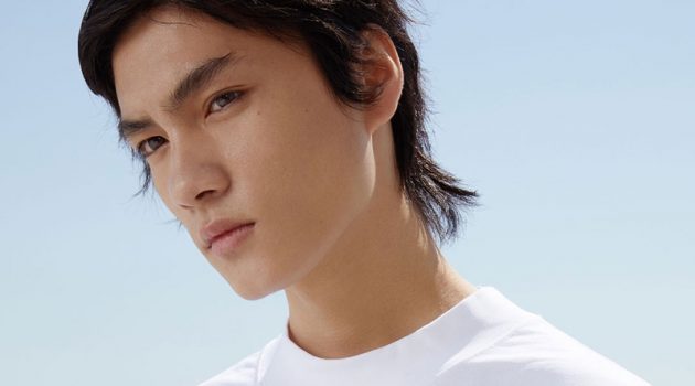 Kin Models Clean Summer Style from COS Kin Huang connects with COS to sport its new summer styles.