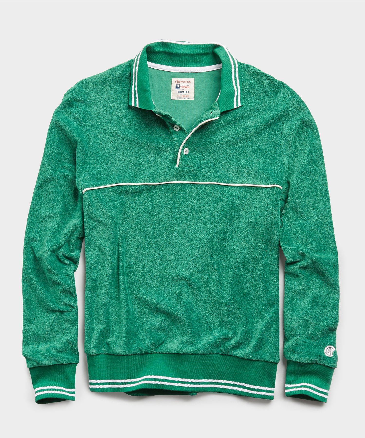 champion polo long sleeve