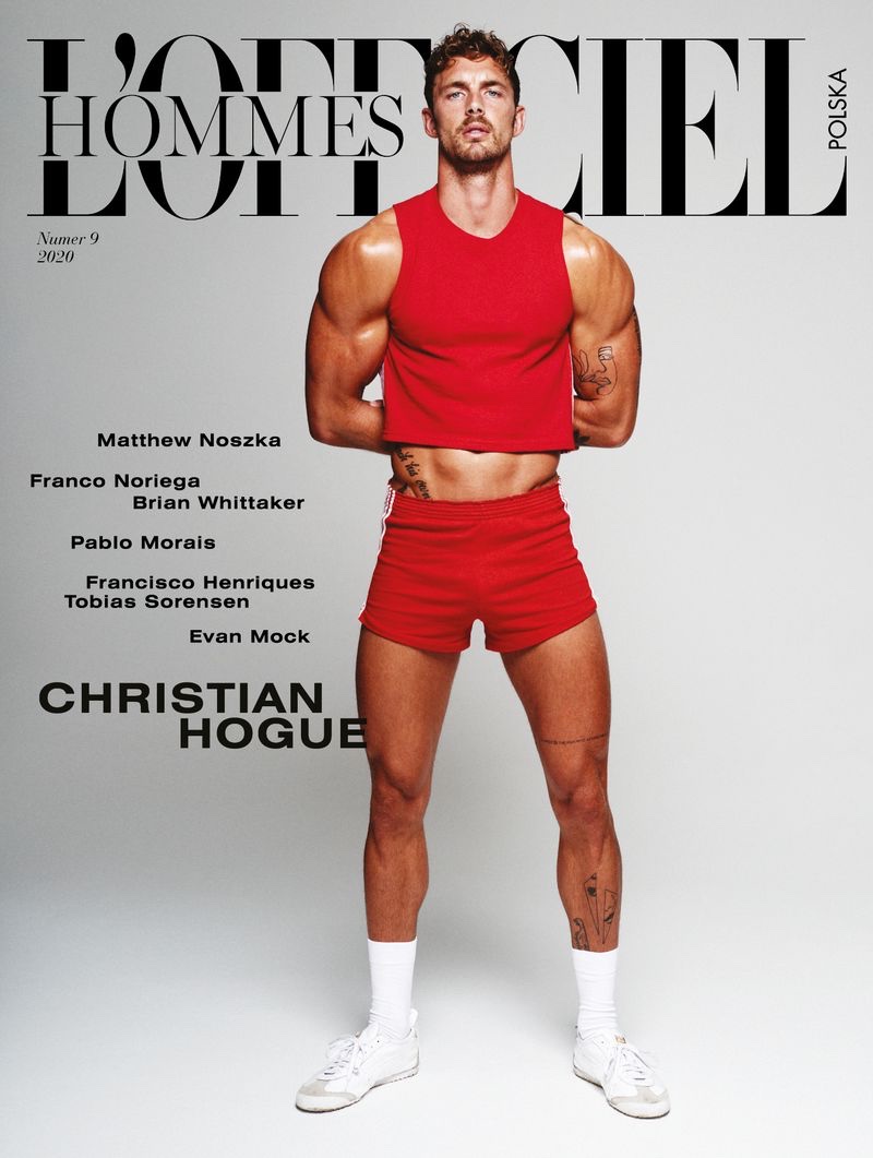 Christian Hogue 2020 LOfficiel Hommes Poland 001