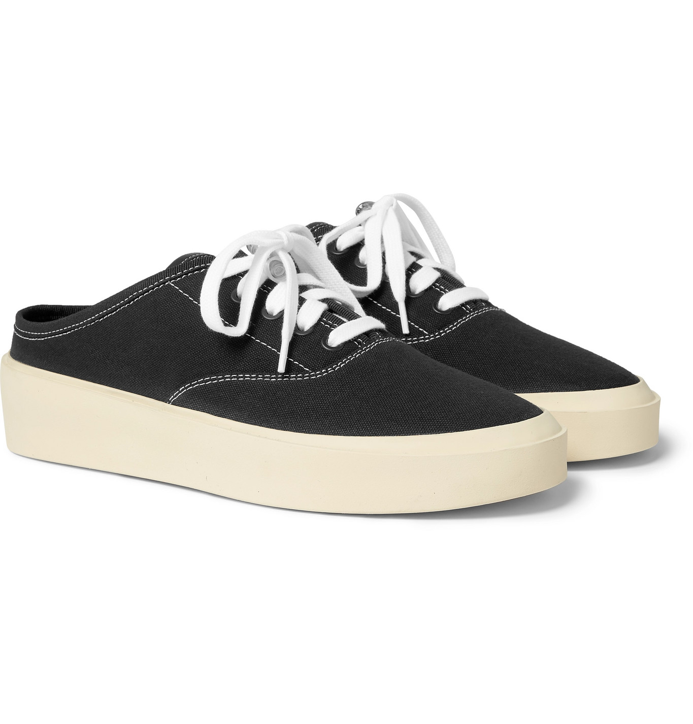 mens backless sneakers