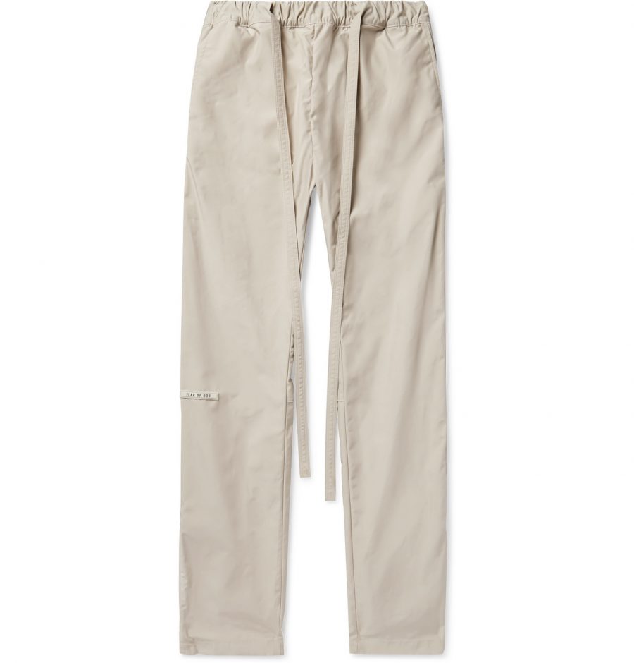 fear of god nylon pants