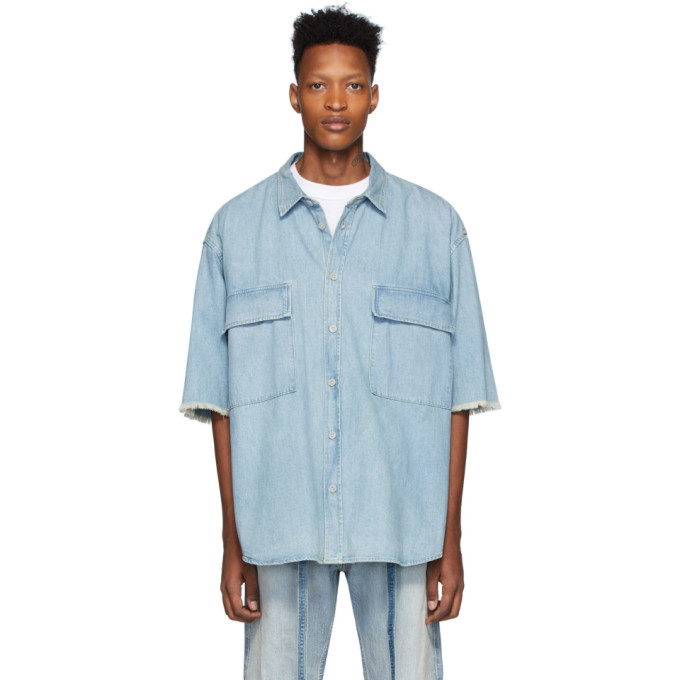 fear of god vintage denim shirt