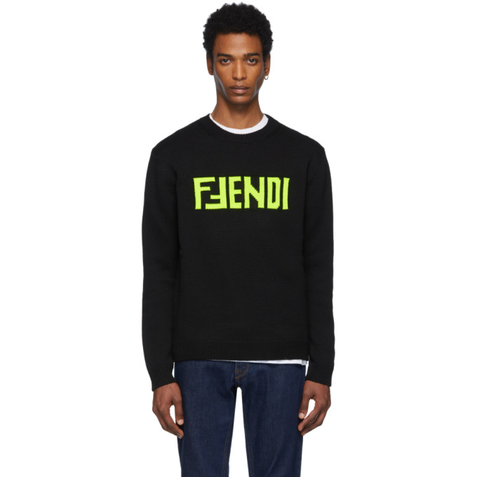 Fendi Black F Fendi Sweater | The 