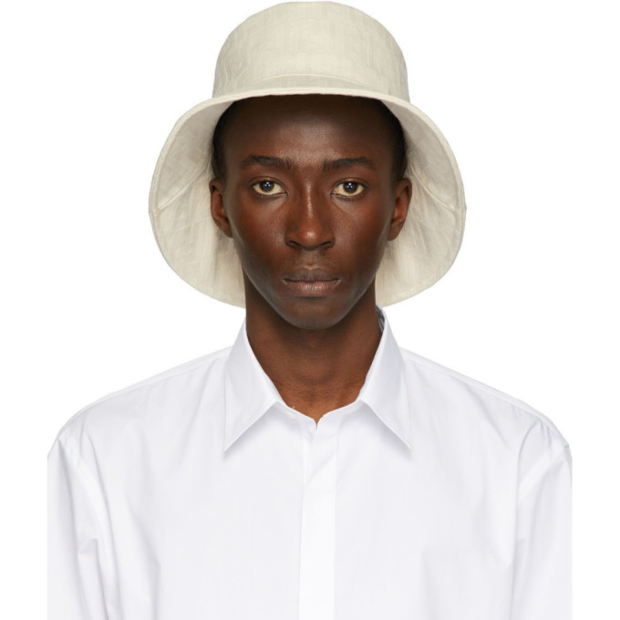 white fendi hat