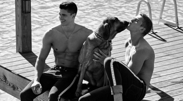 Across the Lake: Mitchell & Trevor for JON Magazine Across the Lake: Mitchell & Trevor for JON Magazine