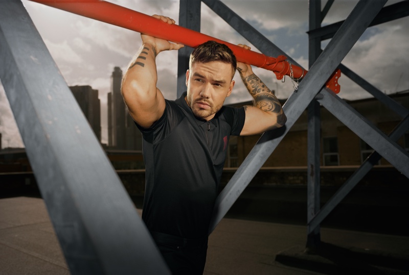 Front and center, Liam Payne appears in his HUGO pre-fall 2020 capsule collection campaign.