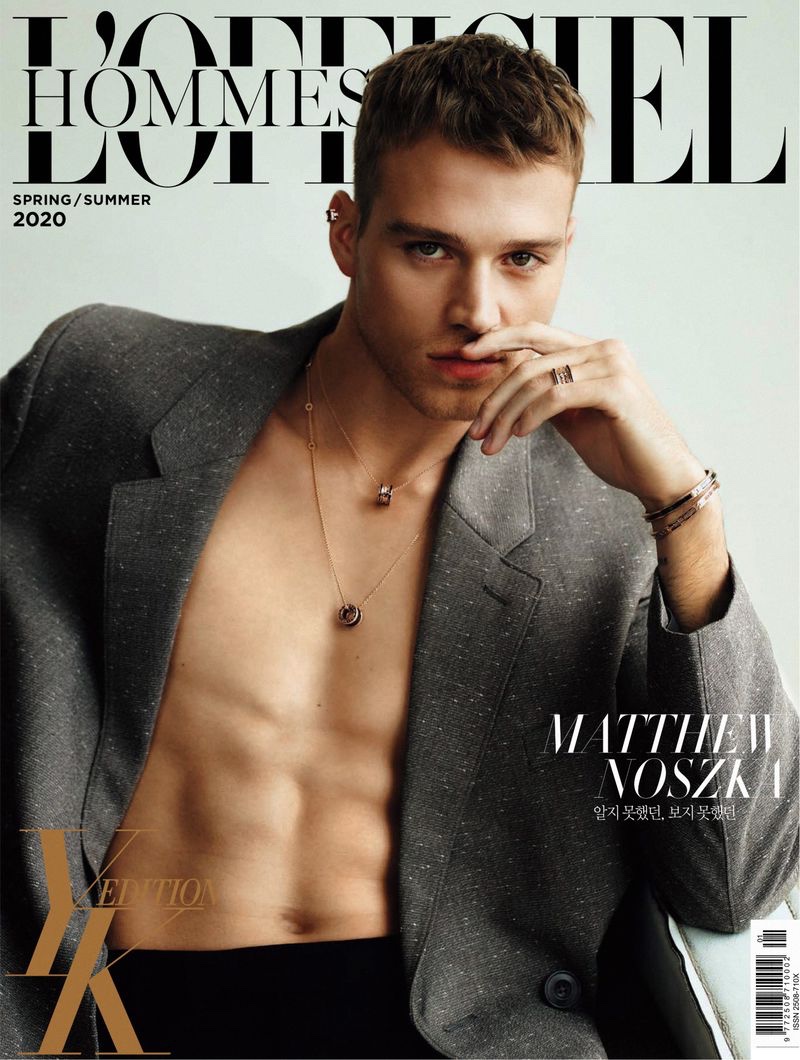 Matthew Noszka 2020 LOfficiel Hommes Korea 001