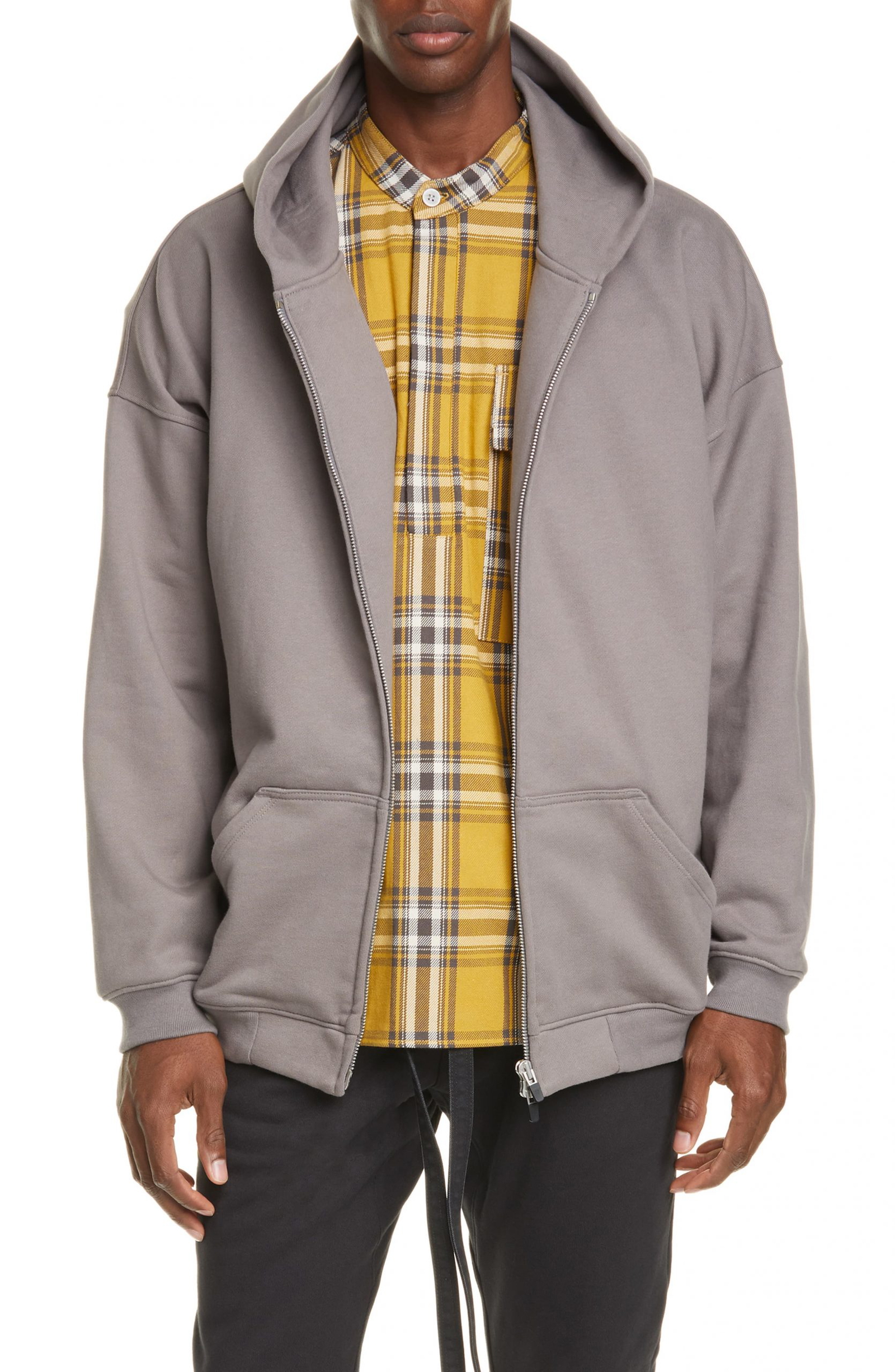 fear of god everyday full zip hoodie