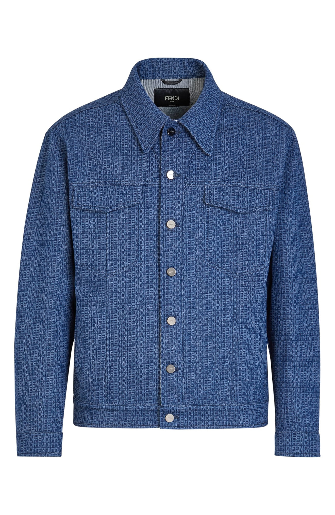 fendi denim jacket mens