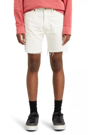 Men's Levi's 501 '93 Cutoff Denim Shorts, Size 38 - Ivory Men's Levi's 501 '93 Cutoff Denim Shorts, Size 38 - Ivory