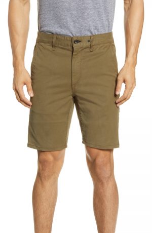 Men's Rag & Bone Classic Twill Chino Shorts, Size 38 - Green Men's Rag & Bone Classic Twill Chino Shorts, Size 38 - Green