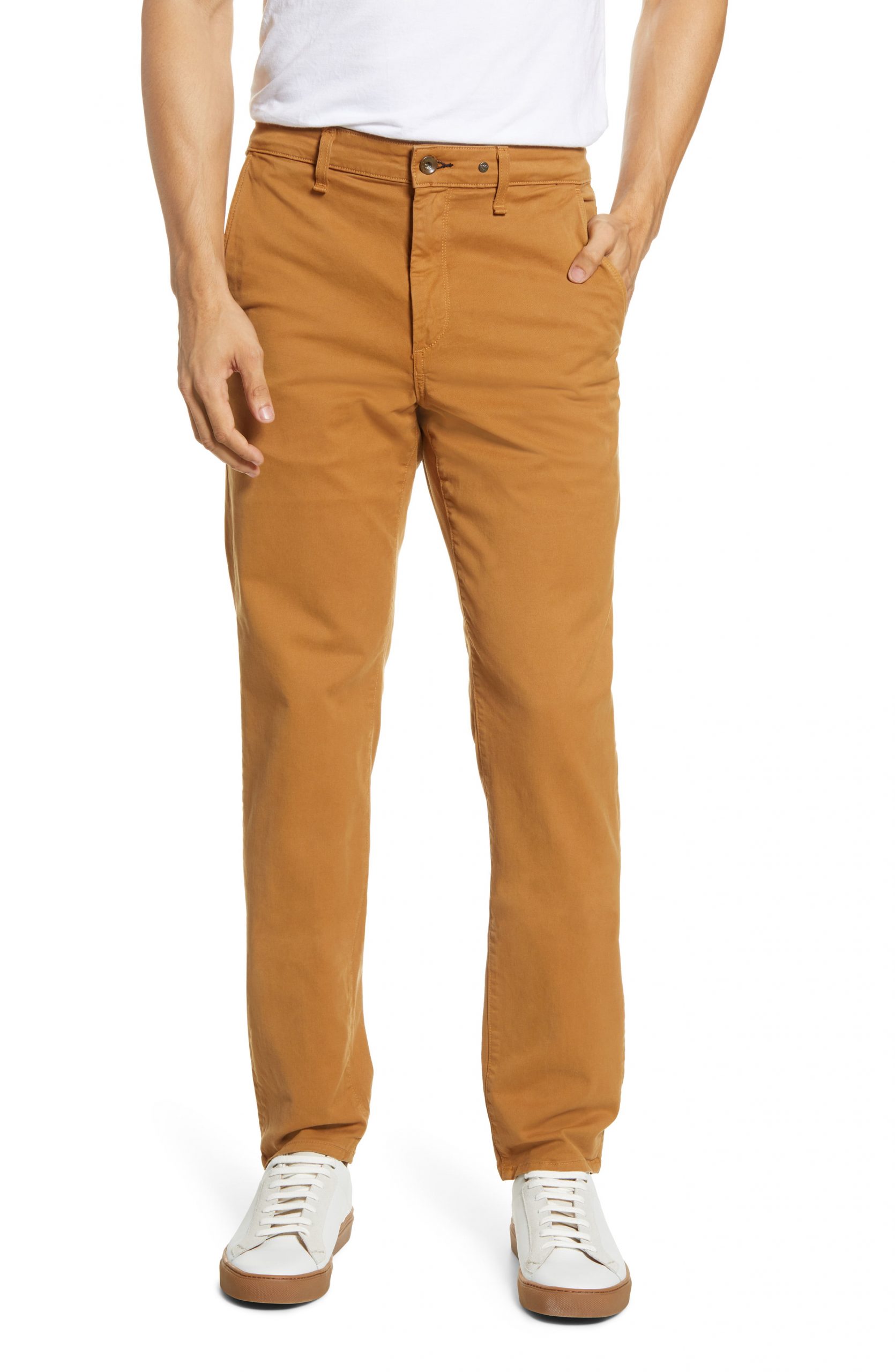 Men’s Rag & Bone Fit 2 Classic Chino Pants, Size 38R - Brown | The ...