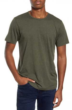 Men's Rag & Bone Neppy Crewneck T-Shirt, Size Small - Green Men's Rag & Bone Neppy Crewneck T-Shirt, Size Small - Green