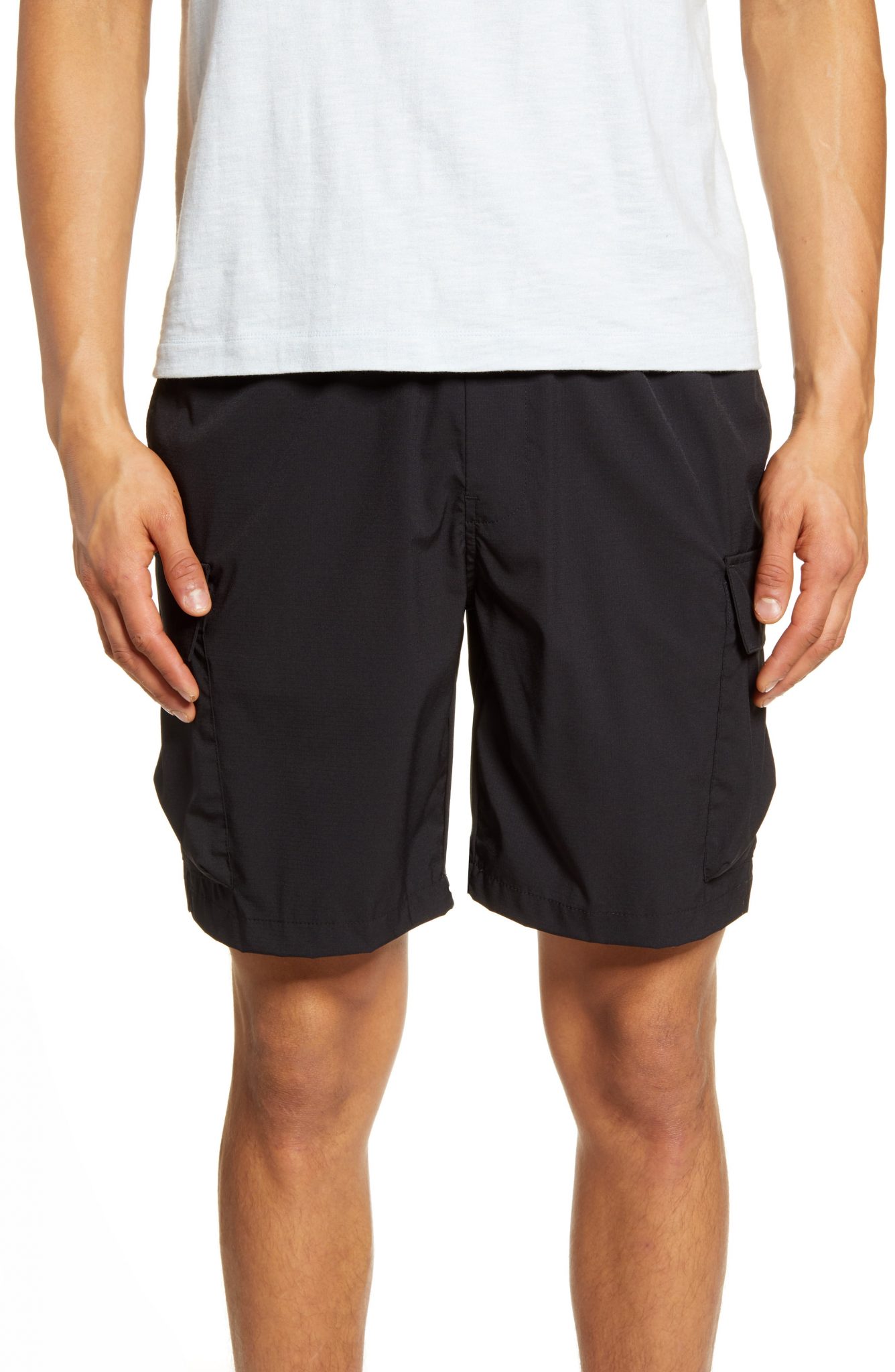 cargo drawstring shorts