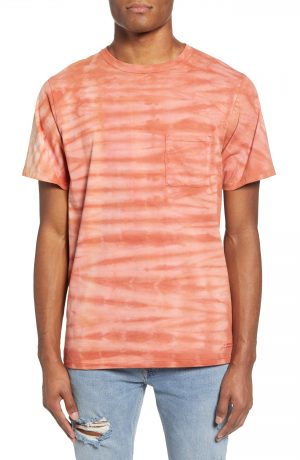 Men's Saturdays Nyc Randall Mineral Wash Pocket T-Shirt, Size Medium - Red Men's Saturdays Nyc Randall Mineral Wash Pocket T-Shirt, Size Medium - Red