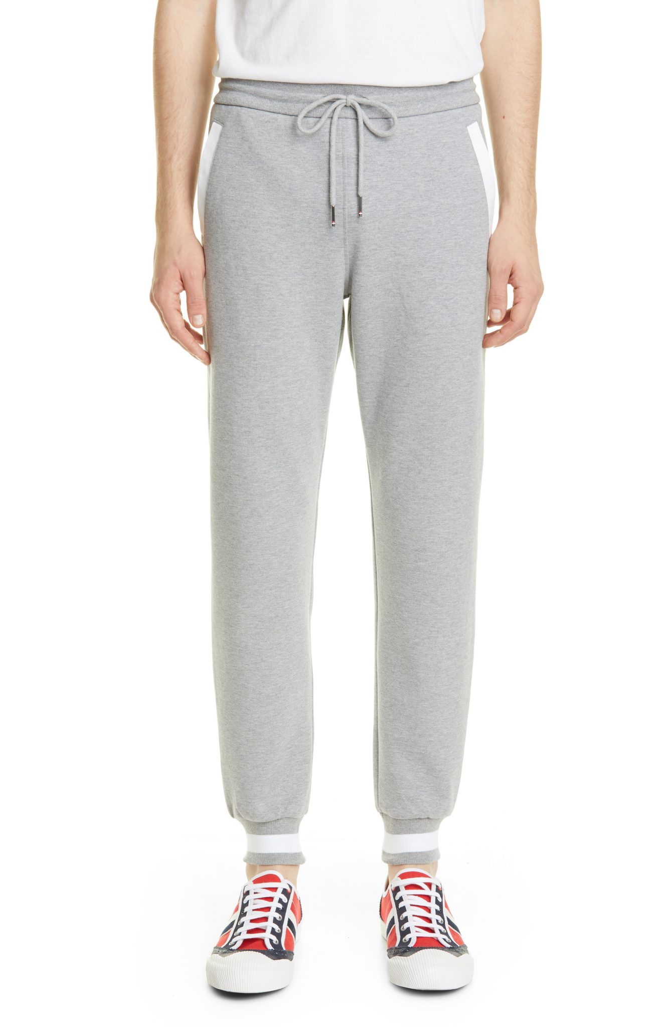 Men’s Thom Browne Contrast Pocket Cotton Sweatpants, Size - (Nordstrom ...