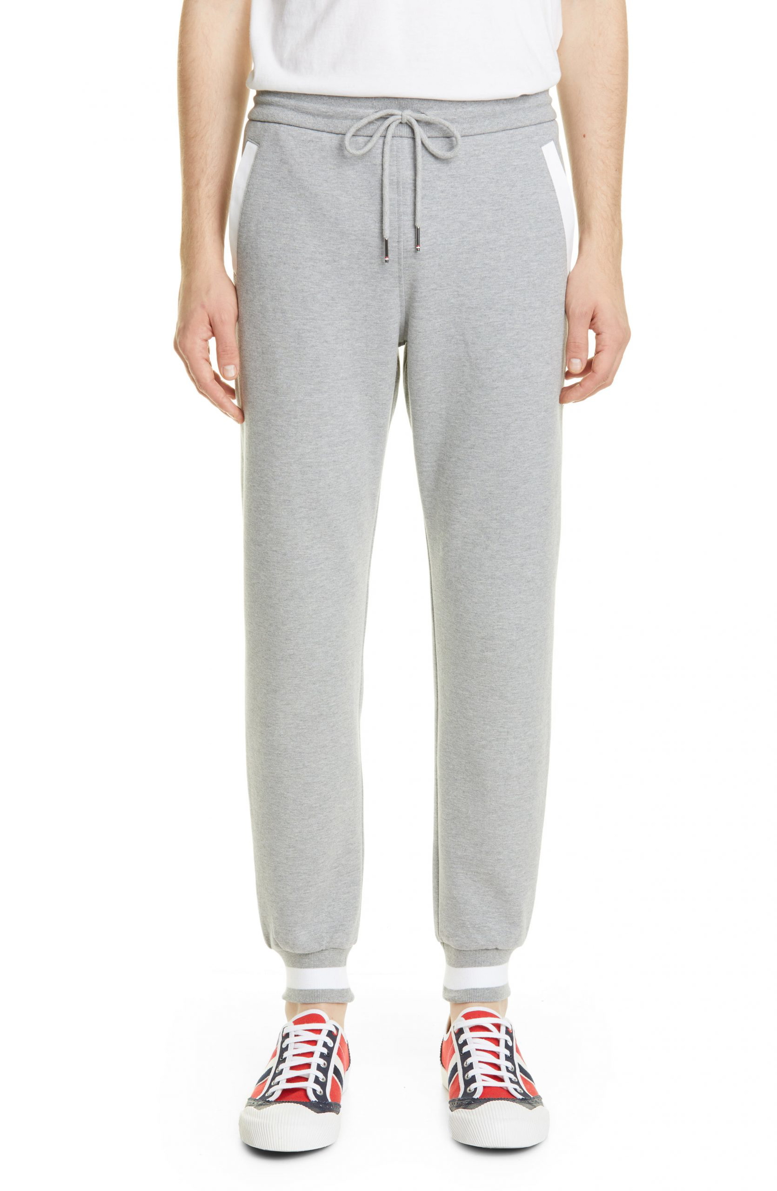 Men’s Thom Browne Contrast Pocket Cotton Sweatpants, Size - (Nordstrom ...