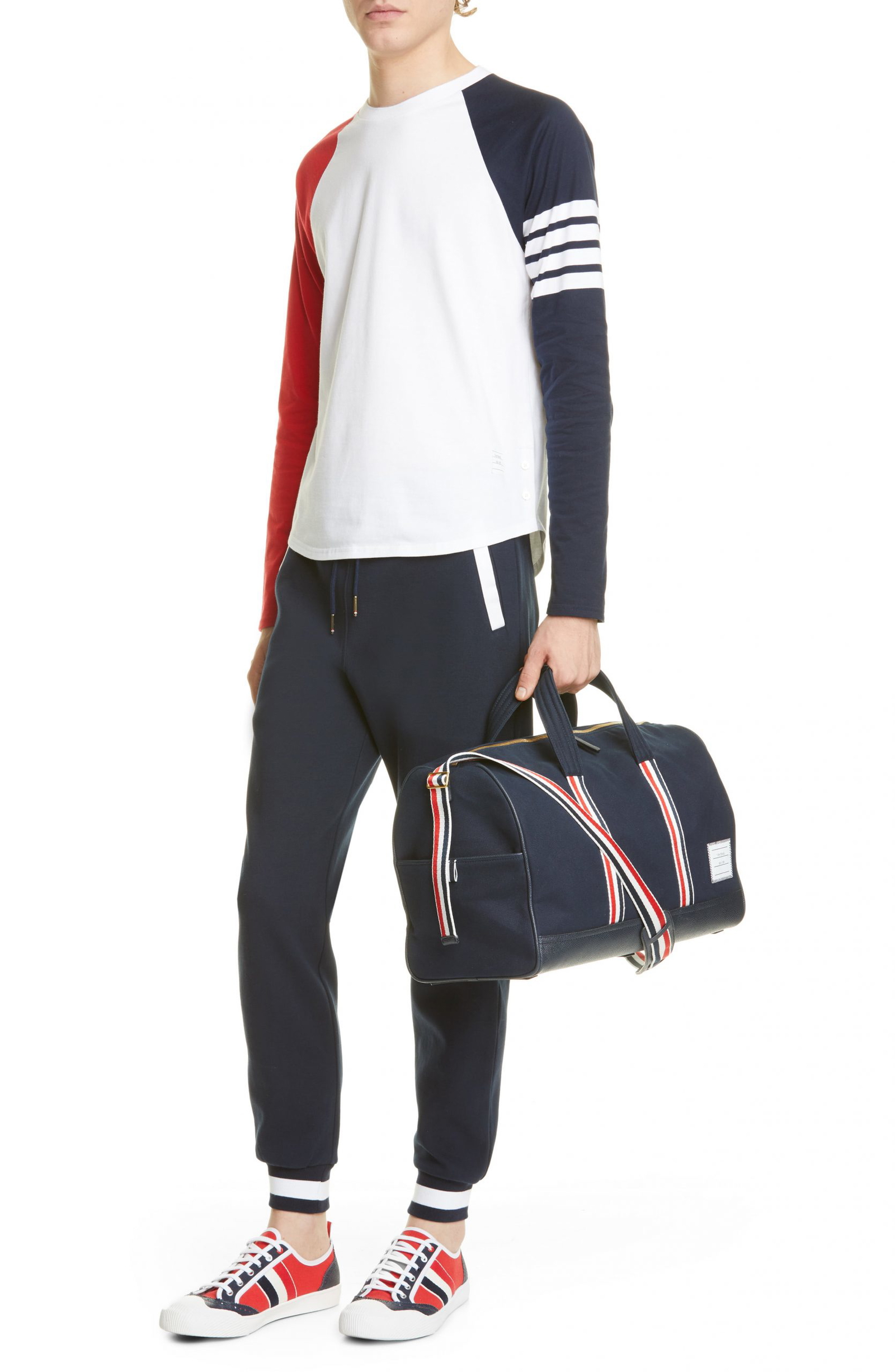 thom browne duffle bag