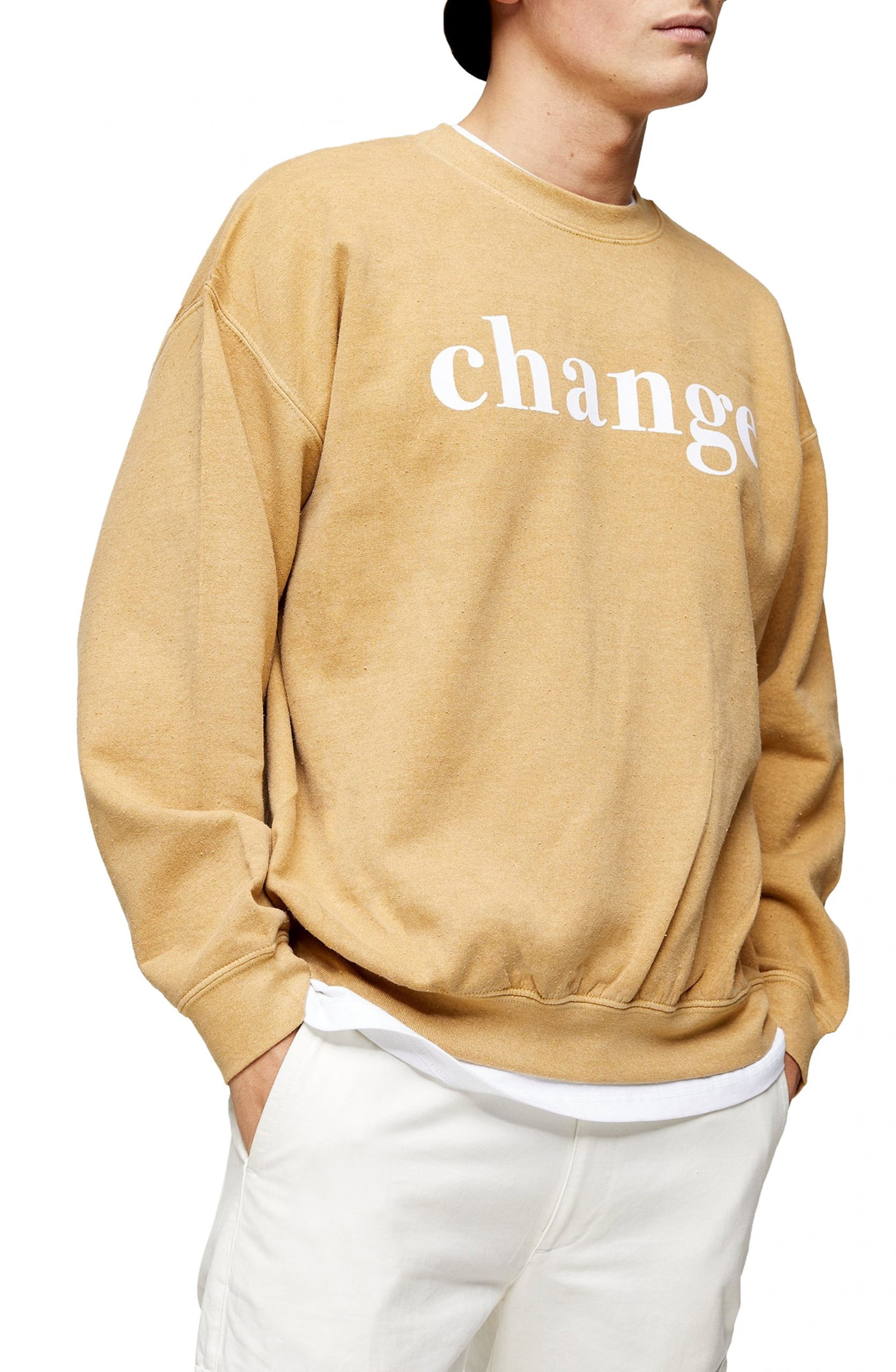 topman yellow sweatshirt