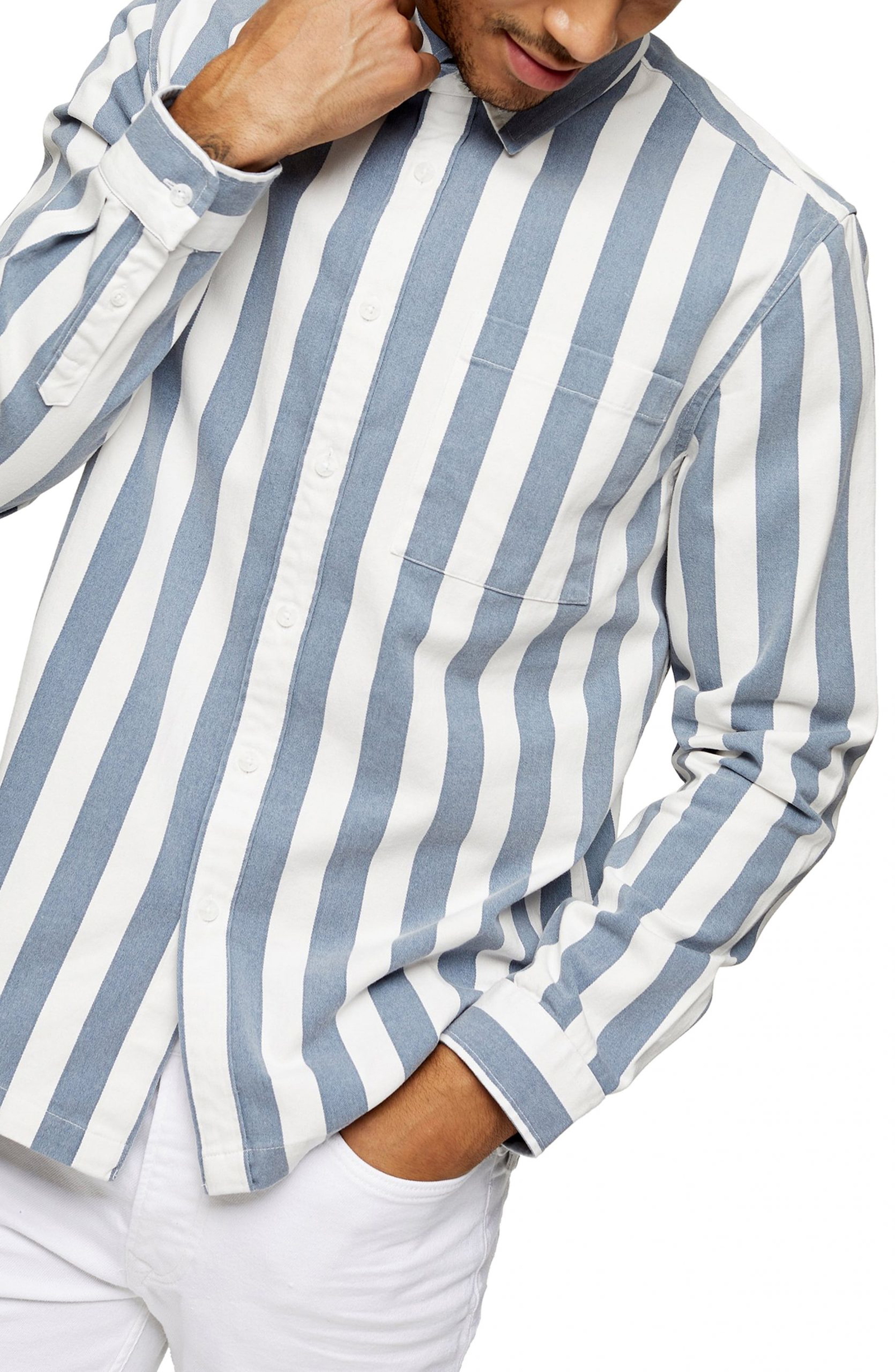 large dress shirt size