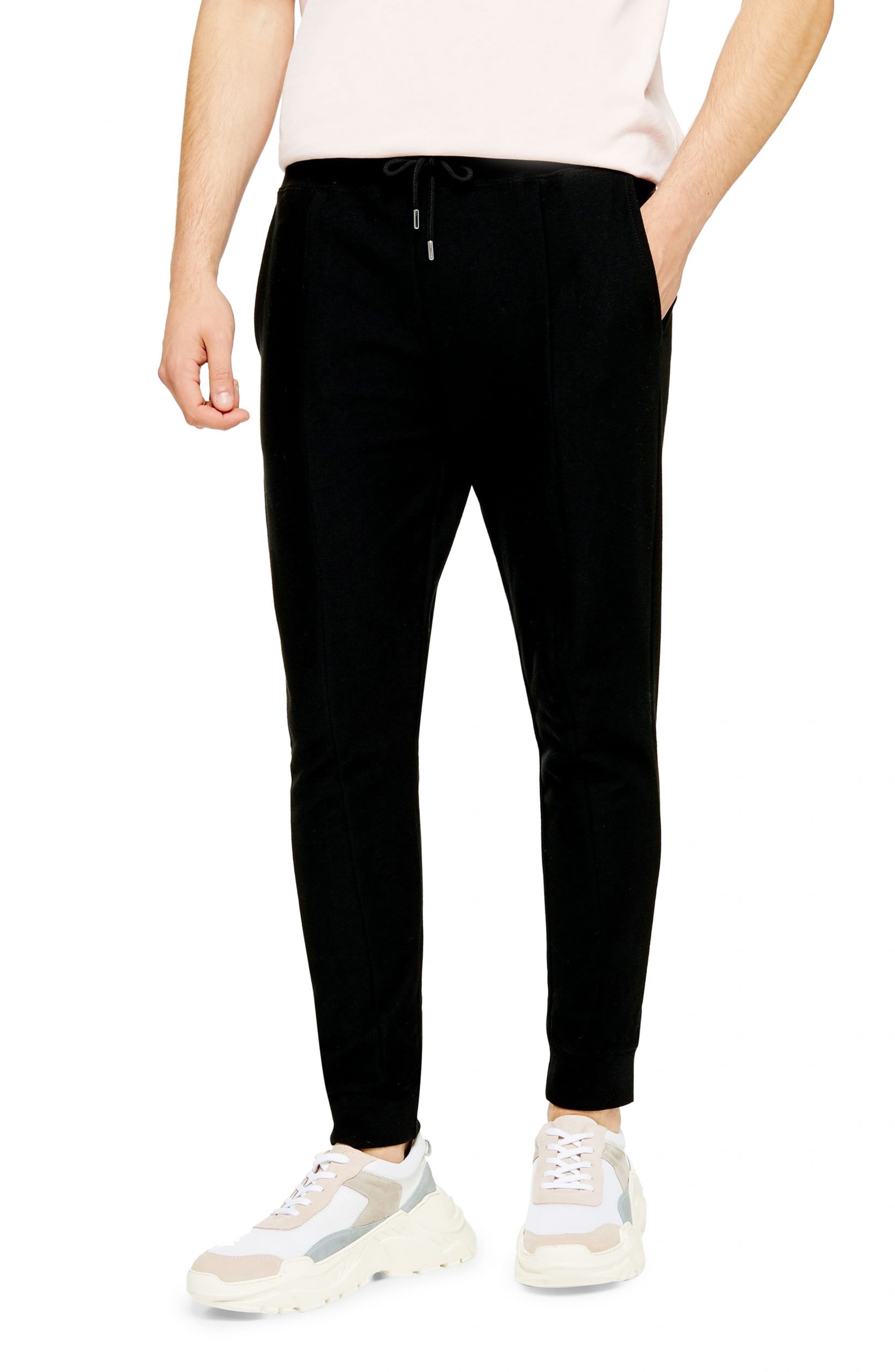 topman twill joggers