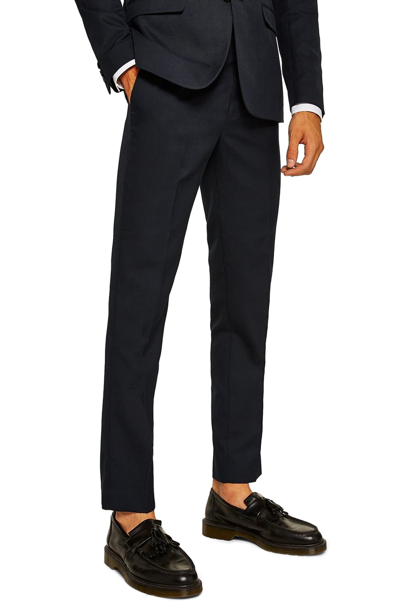 skinny fit dress pants
