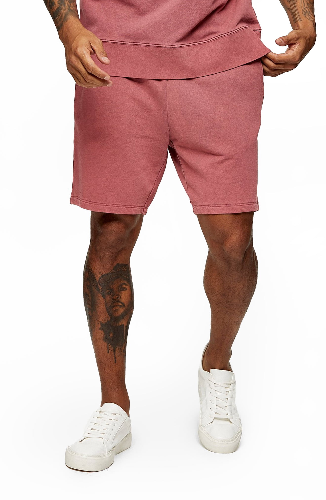 mens pink dress shorts