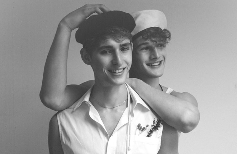 Mees & Yanniek Model Neutrals for Numéro Homme Netherlands Mees & Yanniek Model Neutrals for Numéro Homme Netherlands