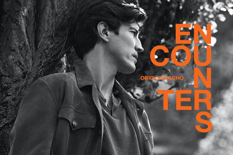 Oriol Heads Outdoors for Massimo Dutti Paper