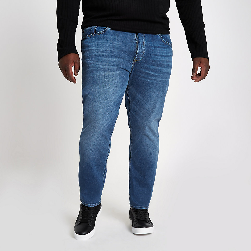 mens big and tall skinny jeans