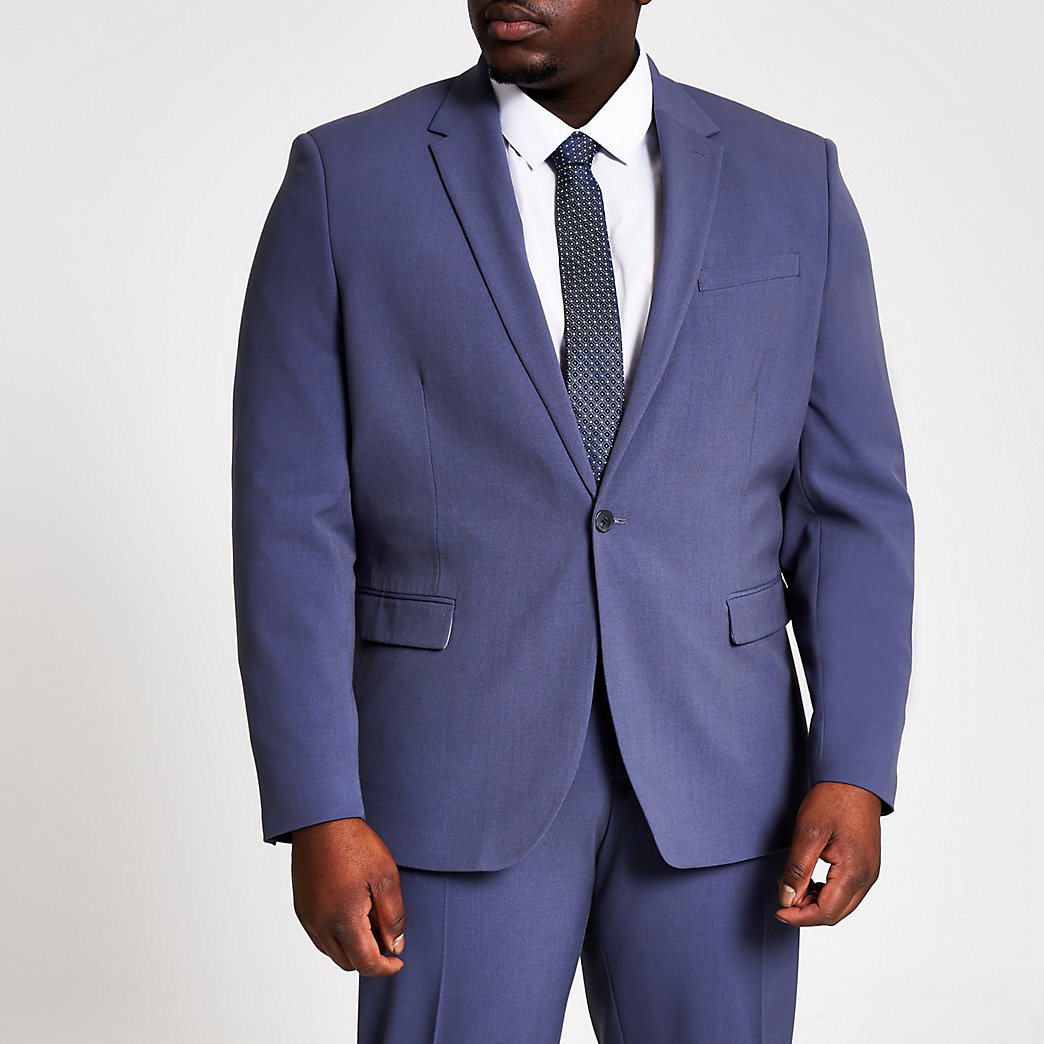 slim fit suits for big guys