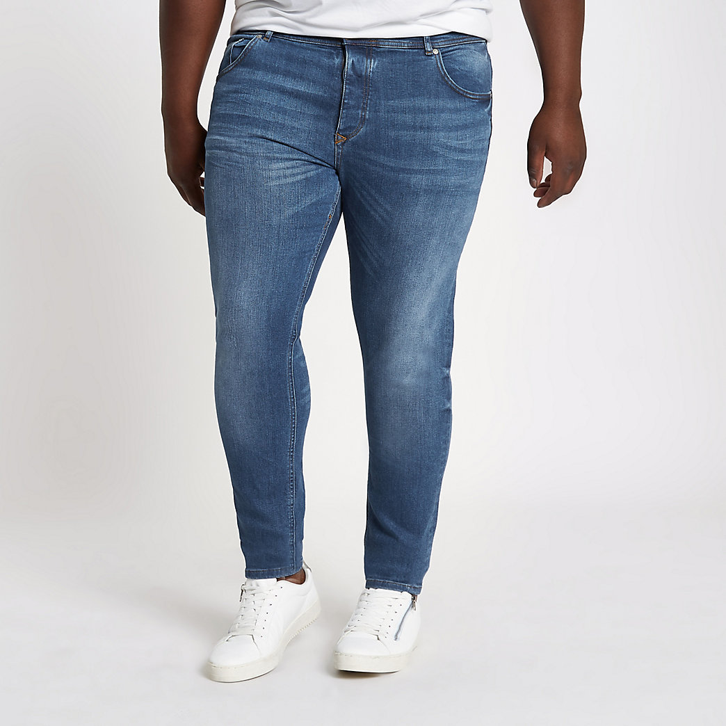 big and tall skinny fit jeans