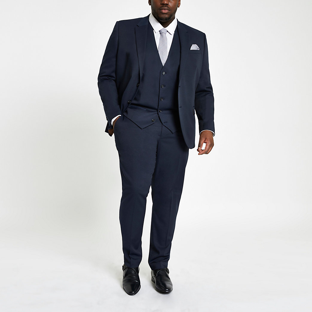 mens navy waistcoat