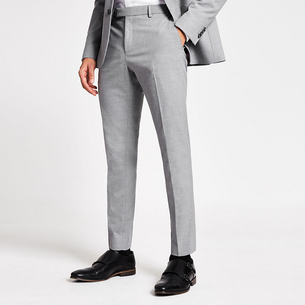 mens suit trousers skinny