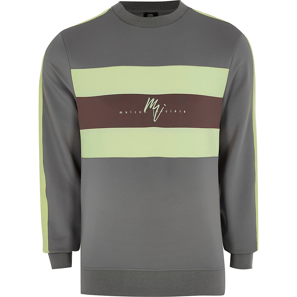 river island mens sweatshirts