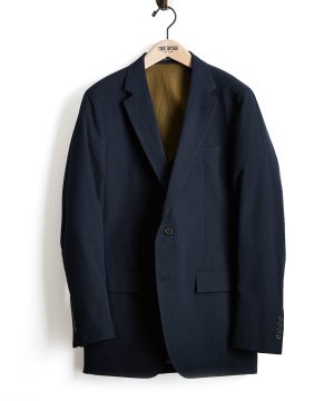 Seersucker Sutton Suit Jacket in Navy Seersucker Sutton Suit Jacket in Navy