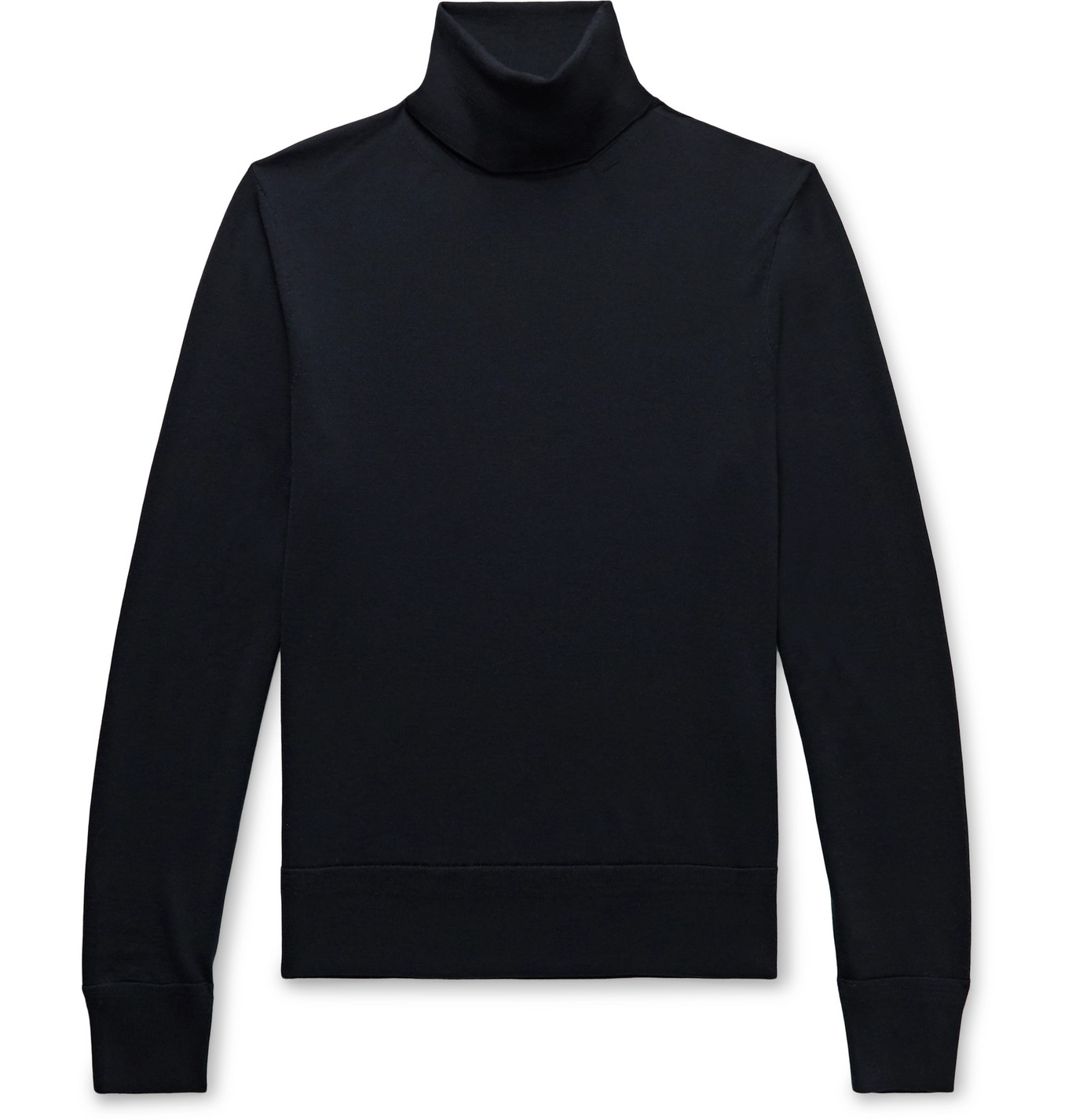 black roll neck men