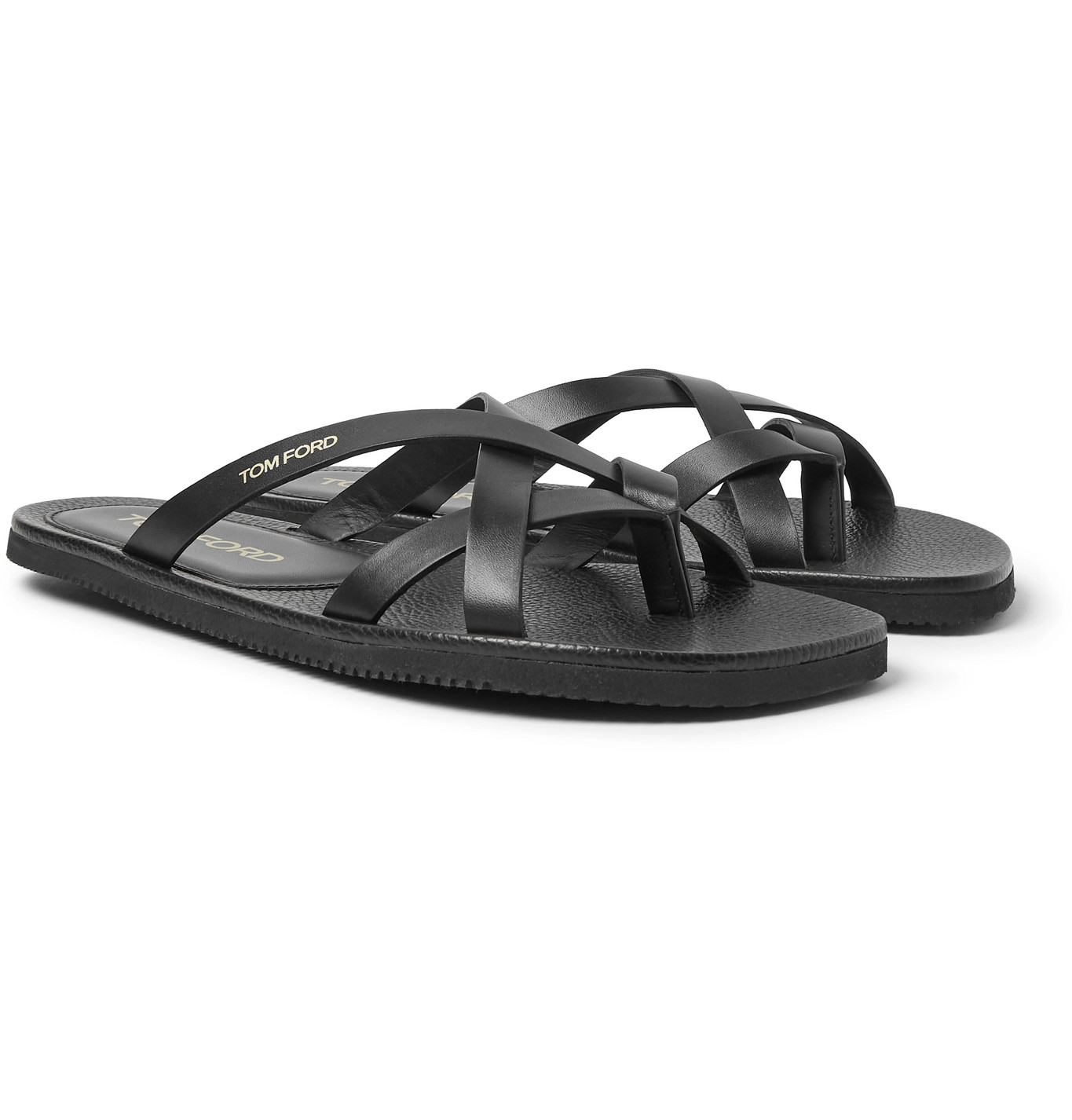 tom ford black sandals