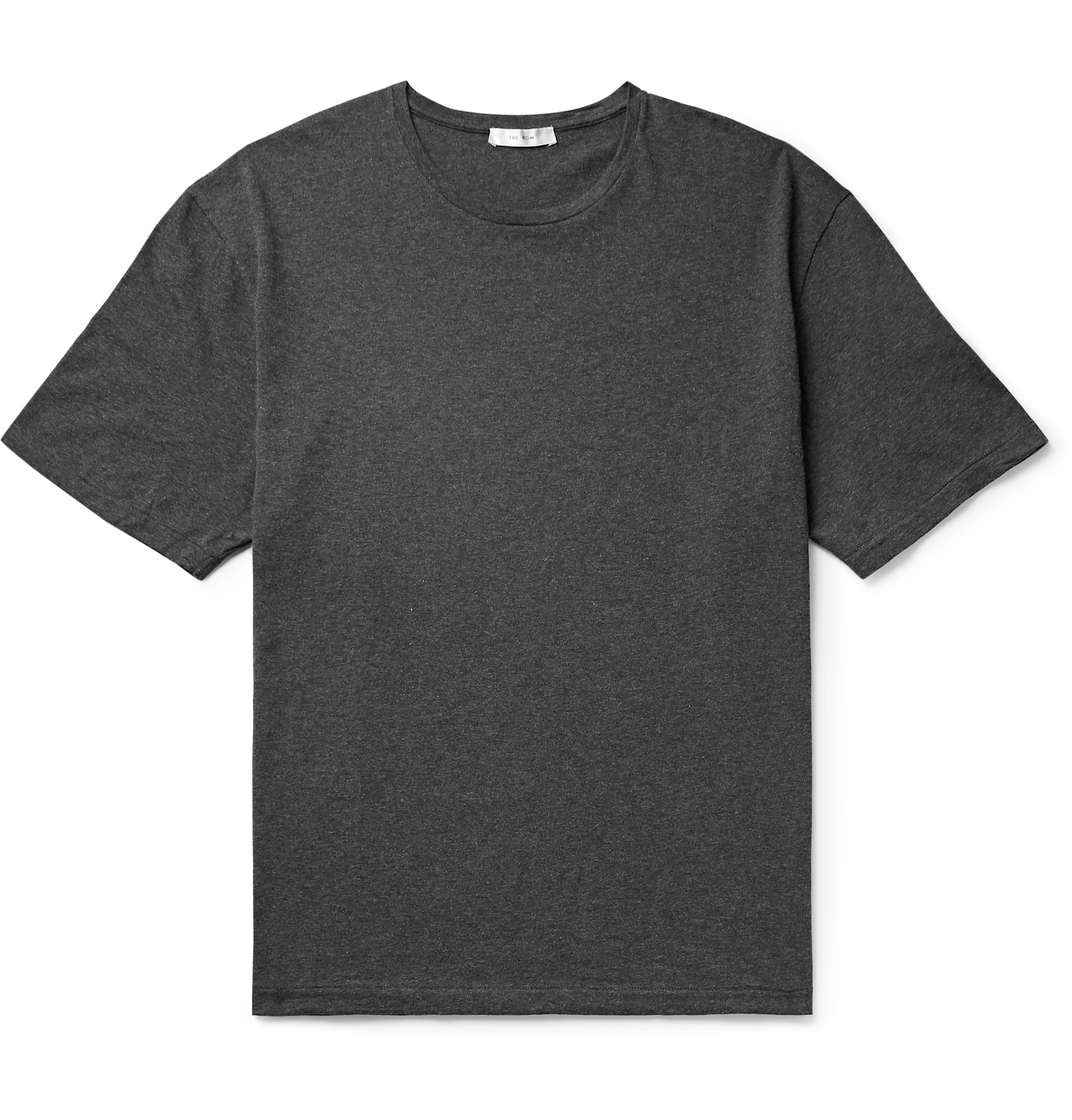 The Row - Josiah Cotton and Cashmere-Blend T-Shirt - Men - Gray | The ...