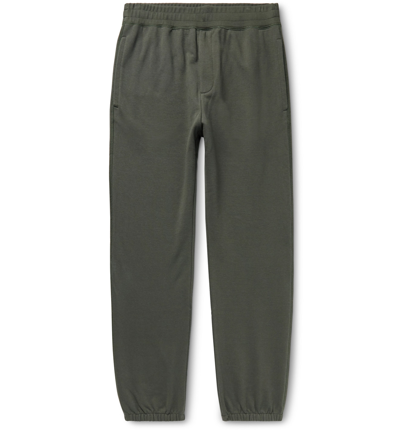 The Row - Olin Tapered Cotton-Jersey Sweatpants - Men - Gray | The ...