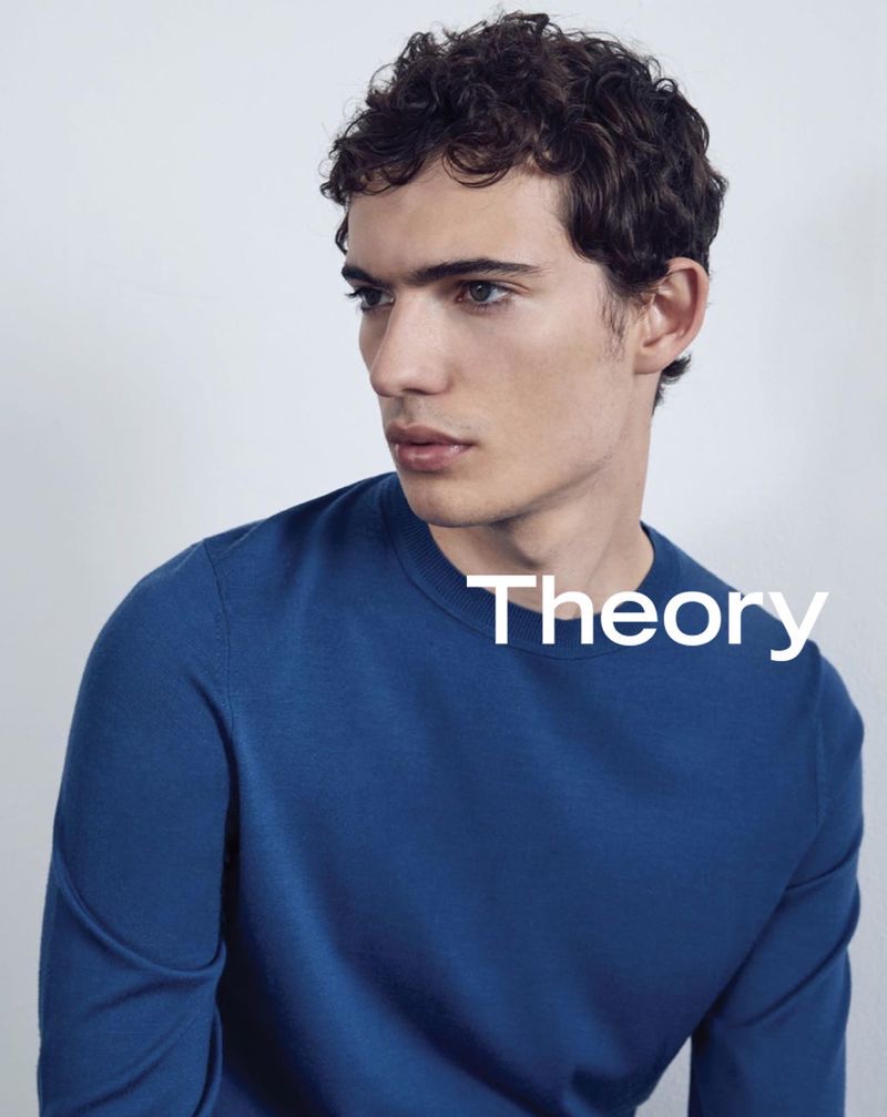 Piero Mendez connects with Theory for its latest advertising campaign.