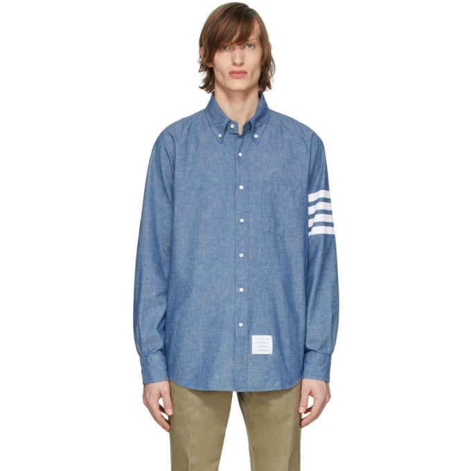 thom browne chambray shirt