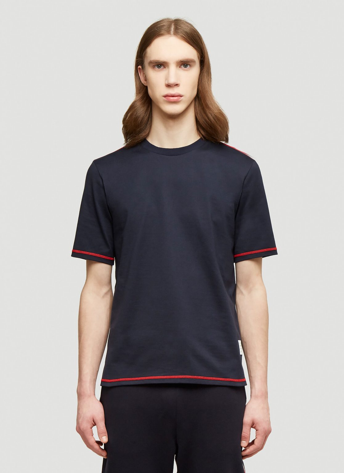 drop hem t shirt