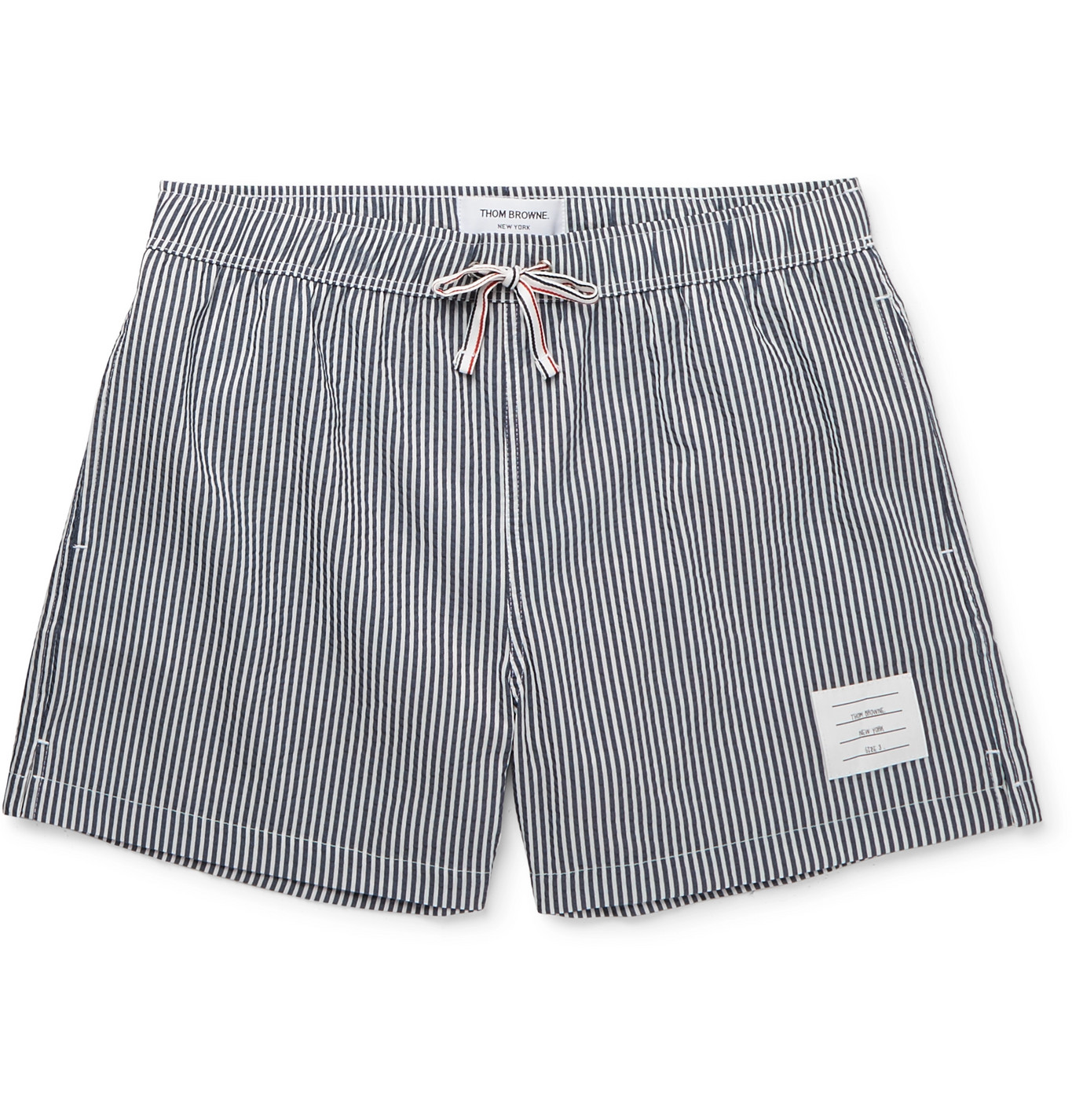 thom browne swim shorts
