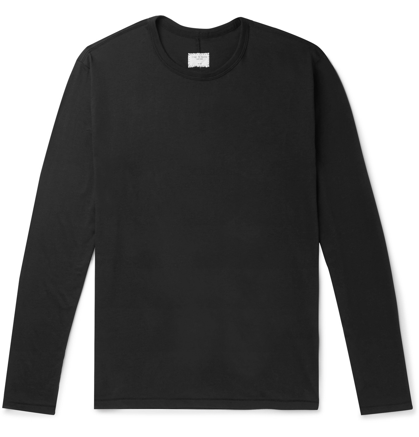 rag & bone - Cotton-Jersey T-Shirt - Men - Black | The Fashionisto