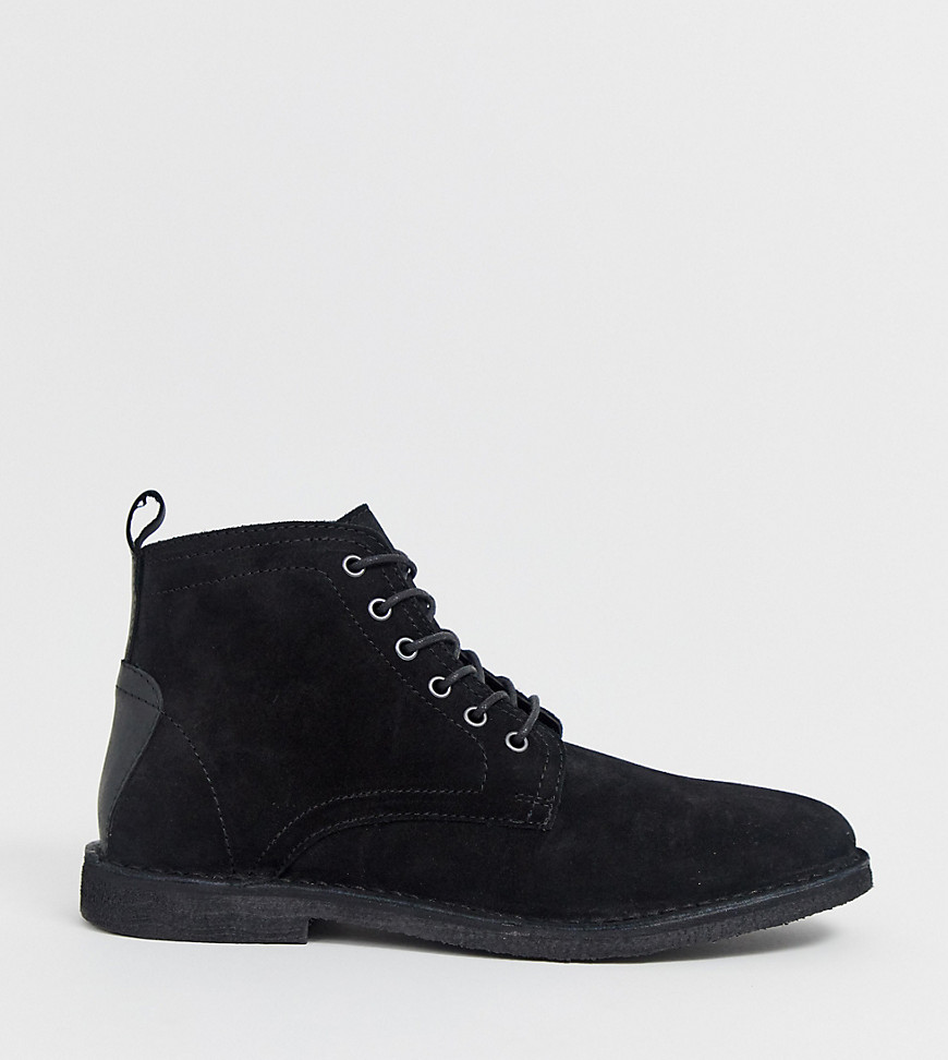 asos black desert boots